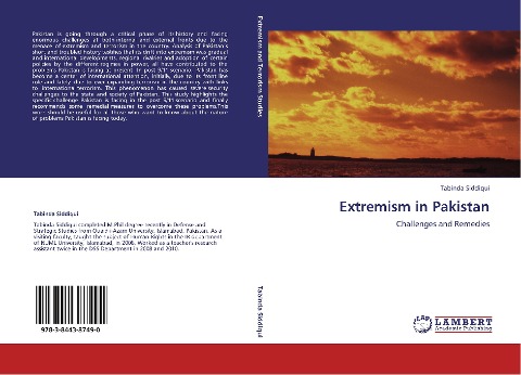 Extremism in Pakistan: Challenges and Remedies
