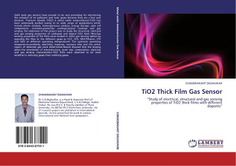 TiO2 Thick Film Gas Sensor: Study of electrical, structural and gas sensing properties of TiO2 thick films with different  dopants