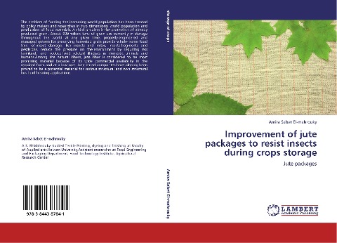 Improvement of jute packages to resist insects during crops storage: Jute packages