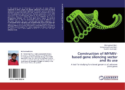 Construction of MYMIV-based gene silencing vector and its use: A tool for studying functional genomics of unknown plant genes