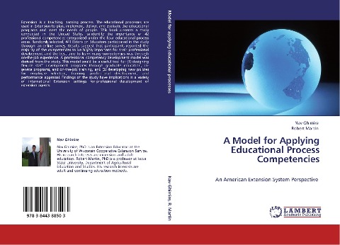 A Model for Applying Educational Process Competencies: An American Extension System Perspective