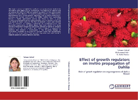 Effect of growth regulators on invitro propagation of Dahlia: Role of growt regulators on organogenesis of dahlia flower