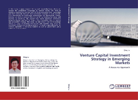 Venture Capital Investment Strategy in Emerging Markets: A Resource Approach