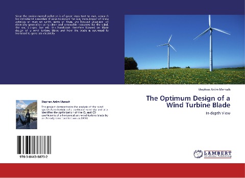 The Optimum Design of a Wind Turbine Blade: In-depth View