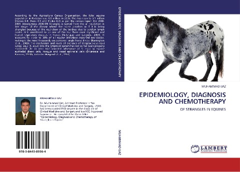 EPIDEMIOLOGY, DIAGNOSIS AND CHEMOTHERAPY: OF STRANGLES IN EQUINES
