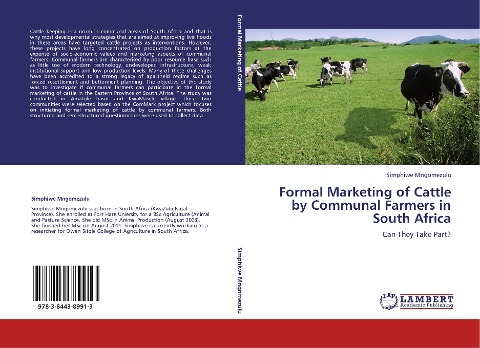 Formal Marketing of Cattle by Communal Farmers in South Africa: Can They Take Part?