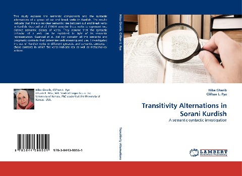 Transitivity Alternations in Sorani Kurdish: A semantic-syntactic investigation