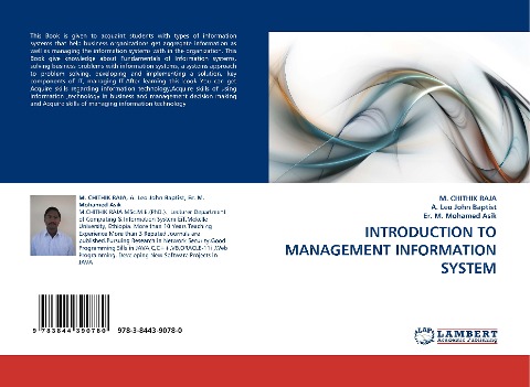 INTRODUCTION TO MANAGEMENT INFORMATION SYSTEM