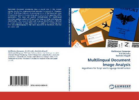 Multilingual Document Image Analysis: Algorithms for Script and Language Identification