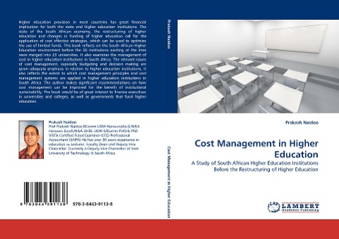 Cost Management in Higher Education: A Study of South African Higher Education Institutions Before the Restructuring of Higher Education