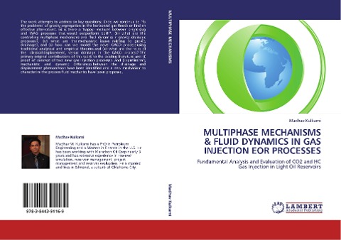 MULTIPHASE MECHANISMS & FLUID DYNAMICS IN GAS INJECTION EOR PROCESSES: Fundamental Analysis and Evaluation of CO2 and HC Gas Injection in Light Oil Reservoirs