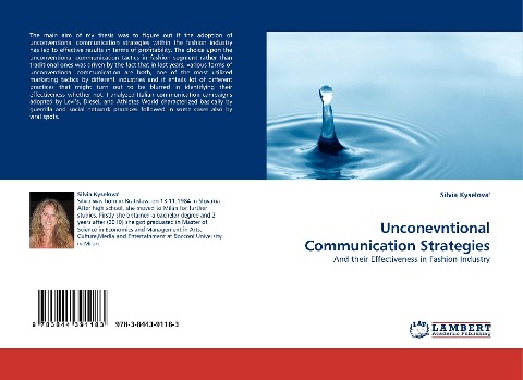 Unconevntional Communication Strategies: And their Effectiveness in Fashion Industry