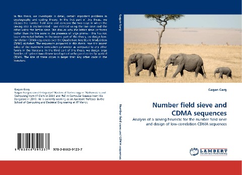Number field sieve and CDMA sequences: Analysis of a sieving heuristic for the number field sieve and design of low-correlation CDMA sequences
