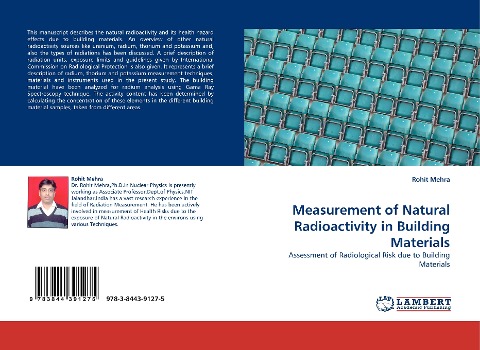 Measurement of Natural Radioactivity in Building Materials: Assessment of Radiological Risk due to Building Materials