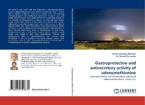 Gastroprotective and antisecretory activity of selenomethionine: Gastroprotective and antisecretory activity of Selenomethionine in albino rats