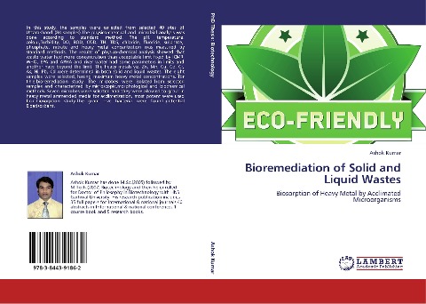 Bioremediation of Solid and Liquid Wastes: Biosorption of Heavy Metal by Acclimated Microorganisms