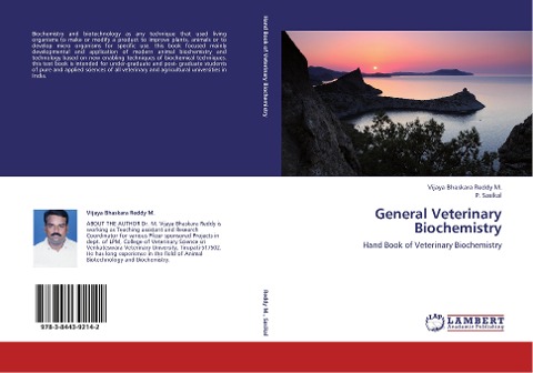 General Veterinary Biochemistry: Hand Book of Veterinary Biochemistry