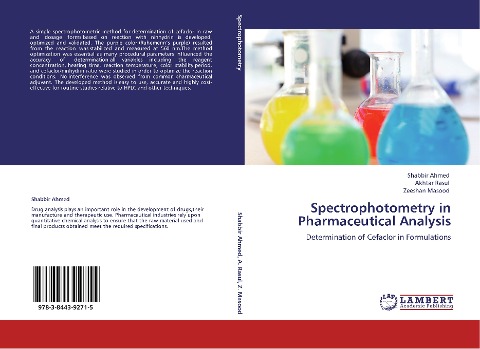 SPECTROPHOTOMETRY IN PHARMACEUTICAL ANALYSIS: Determination of Cefaclor in Formulations