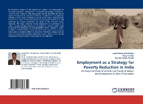 Employment as a Strategy for Poverty Reduction in India: An Analytical Study of Growth and Trends of Labour and Employment in State of Karnataka