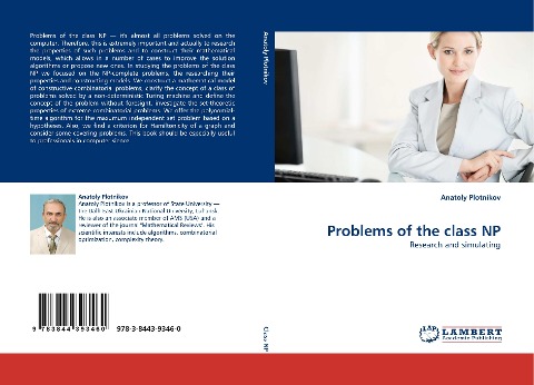 Problems of the class NP: Research and simulating