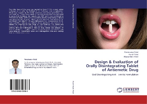 Design & Evaluation of Orally Disintegrating Tablet of Antiemetic Drug: Oral Disintegrating Anti - emetic Formulation