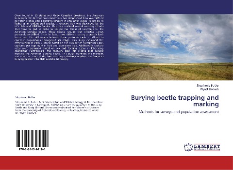 Burying beetle trapping and marking: Methods for surveys and population assessment