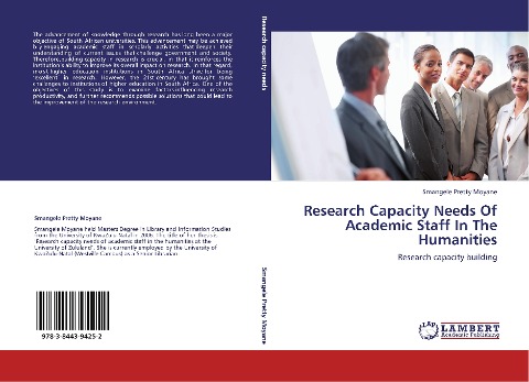 Research Capacity Needs Of Academic Staff In The Humanities: Research capacity building