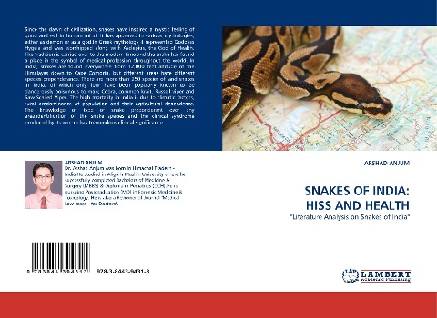 SNAKES OF INDIA: HISS AND HEALTH: Literature Analysis on Snakes of India