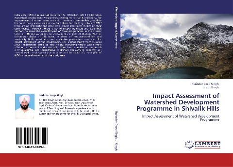 Impact Assessment of Watershed Development Programme in Shivalik Hills: Impact Assessment of Watershed development Programme