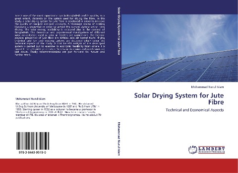 Solar Drying System for Jute Fibre: Technical and Economical Aspects