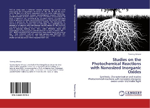 Studies on the Photochemical Reactions with Nanosized Inorganic Oxides: Synthesis, Characterization and studies Photochemical reactions with nanosizes inorganic oxides under UV/Visible light