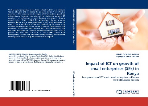 Impact of ICT on growth of small enterprises (SEs) in Kenya: An exploration of ICT use in small enterprises in Kisumu Central Business Districts