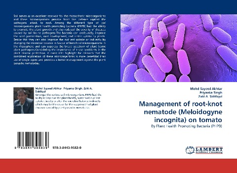 Management of root-knot nematode (Meloidogyne incognita) on tomato: By Plant Health Promoting Bacteria (PHPB)