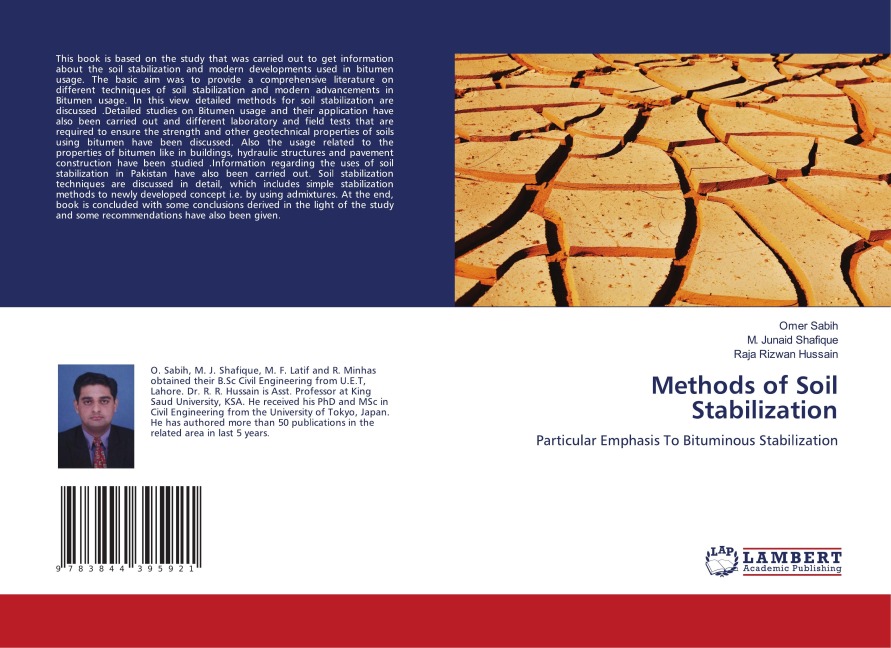 Methods of Soil Stabilization: Particular Emphasis To Bituminous Stabilization