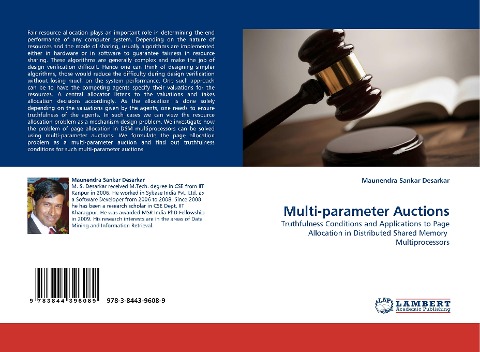 Multi-parameter Auctions: Truthfulness Conditions and Applications to Page Allocation in Distributed Shared Memory  Multiprocessors