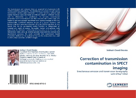 Correction of transmission contamination in SPECT imaging: Simultaneous emission and transmission tomography with 67Ga/153Gd