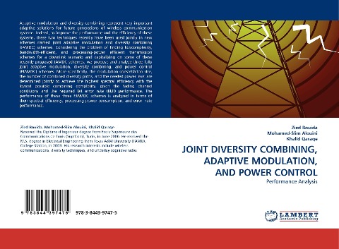 JOINT DIVERSITY COMBINING, ADAPTIVE MODULATION, AND POWER CONTROL: Performance Analysis