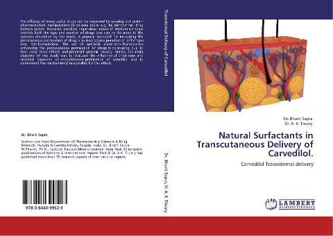 Natural Surfactants in Transcutaneous Delivery of Carvedilol.: Carvedilol Transdermal delivery