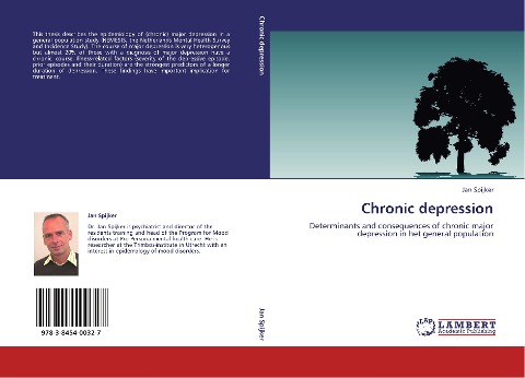Chronic depression: Determinants and consequences of chronic major depression in het general population