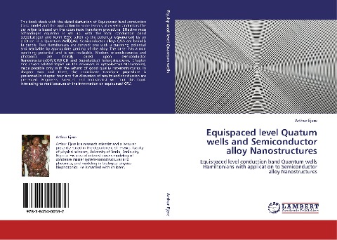 Equispaced level Quatum wells and Semiconductor alloy Nanostructures: Equispaced level conduction band Quantum wells Hamiltonians with application to Semiconductor alloy Nanostructures