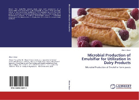 Microbial Production of Emulsifier for Utilization in Dairy Products: Microbial Production of Emulsifier form yeasts