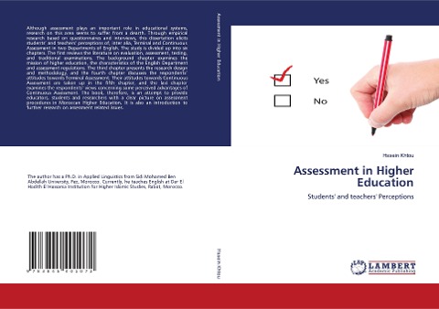 Assessment in Higher Education: Students and teachers Perceptions