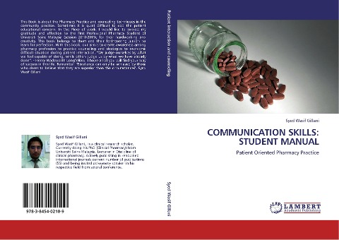 COMMUNICATION SKILLS: STUDENT MANUAL: Patient Oriented Pharmacy Practice