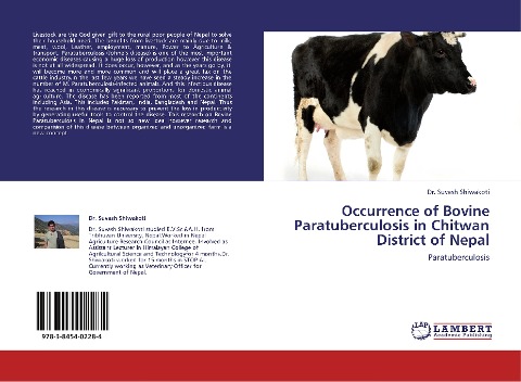 Occurrence of Bovine Paratuberculosis in Chitwan District of Nepal: Paratuberculosis
