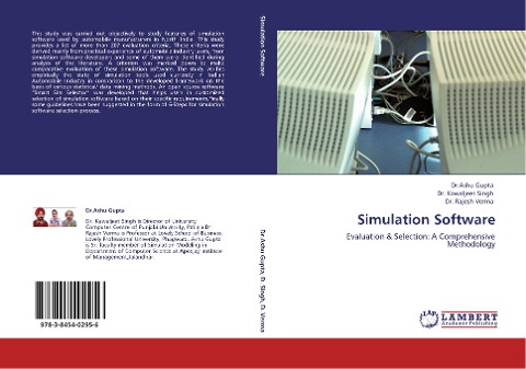 Simulation Software: Evaluation & Selection: A Comprehensive Methodology