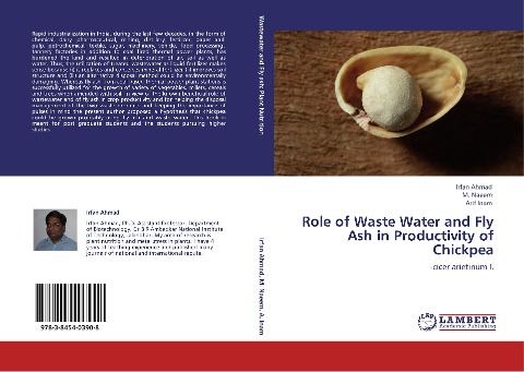 Role of Waste Water and Fly Ash in Productivity of Chickpea: -cicer arietinum l.