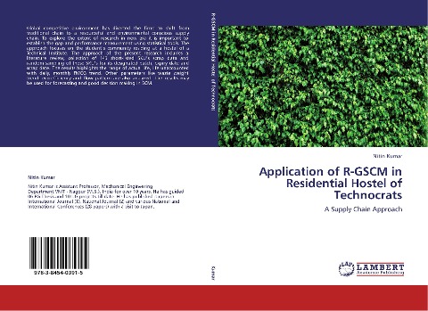 Application of R-GSCM in Residential Hostel of Technocrats: A Supply Chain Approach
