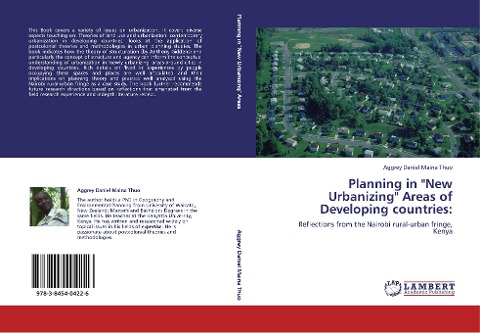 Planning in New Urbanizing Areas of Developing countries:: Reflections from the Nairobi rural-urban fringe, Kenya