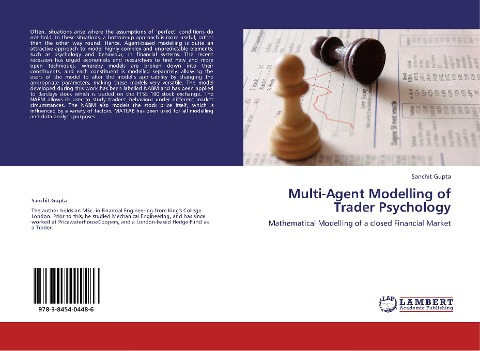 Multi-Agent Modelling of Trader Psychology: Mathematical Modelling of a closed Financial Market