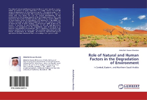 Role of Natural and Human Factors in the Degradation of Environment: In Central, Eastern, and Northern Saudi Arabia